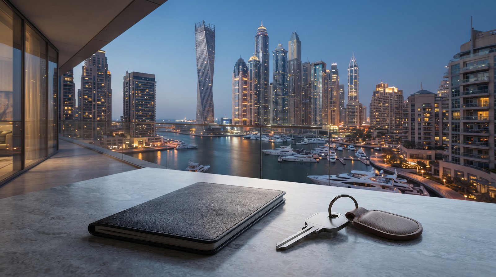 Luxury Dubai residential property representing Golden Visa and international tax residence planning