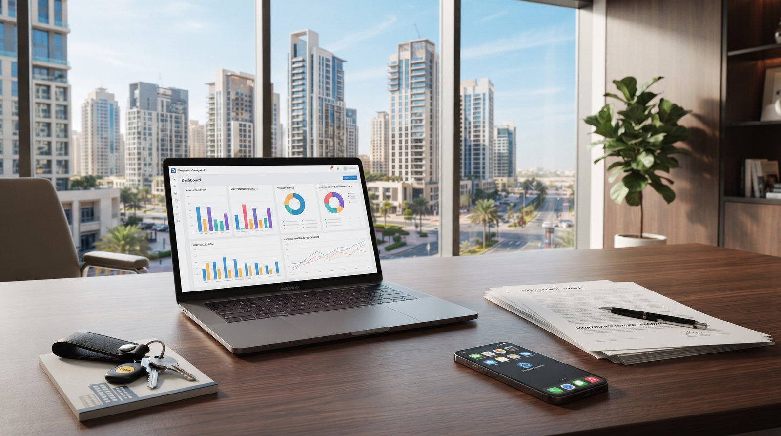 Dubai residential property representing remote management for UK investors