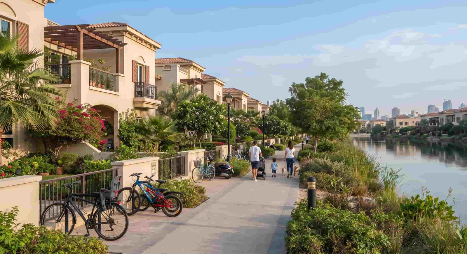 Townhouses in The Springs, near Emirates Hills