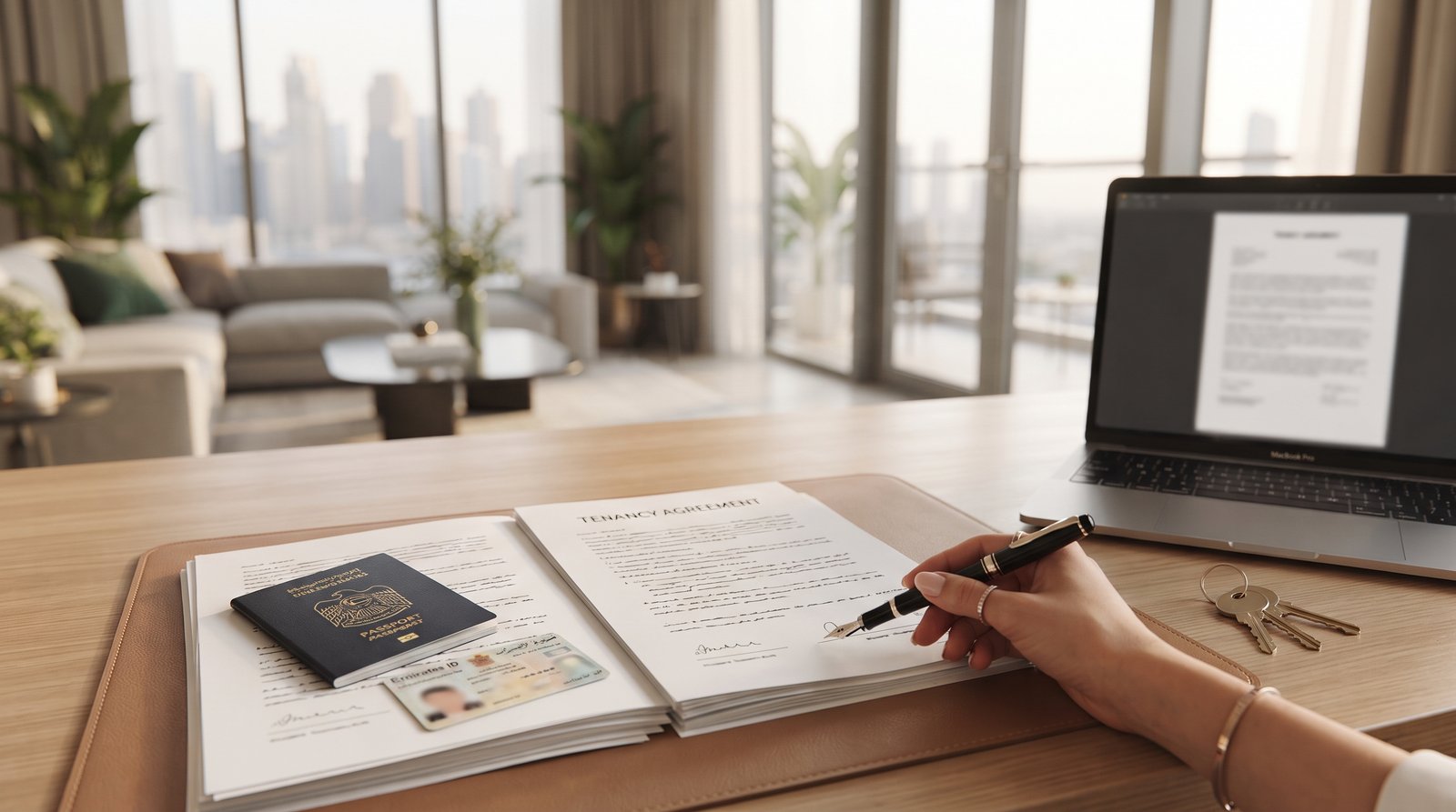 Dubai villa rental agreement and Ejari process